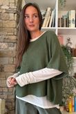 Conrad Layer Knit Heritage Green